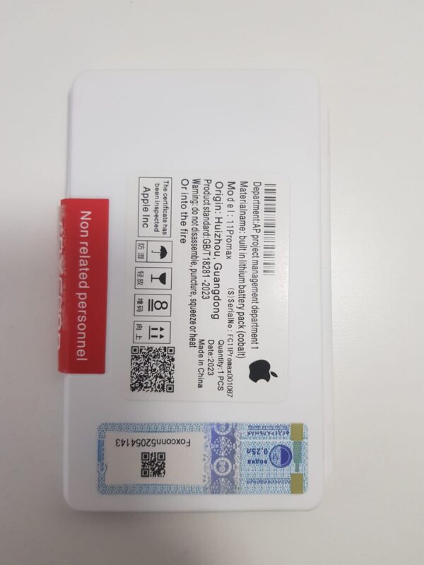 Bateria Iphone 11 Pro Max Foxconn