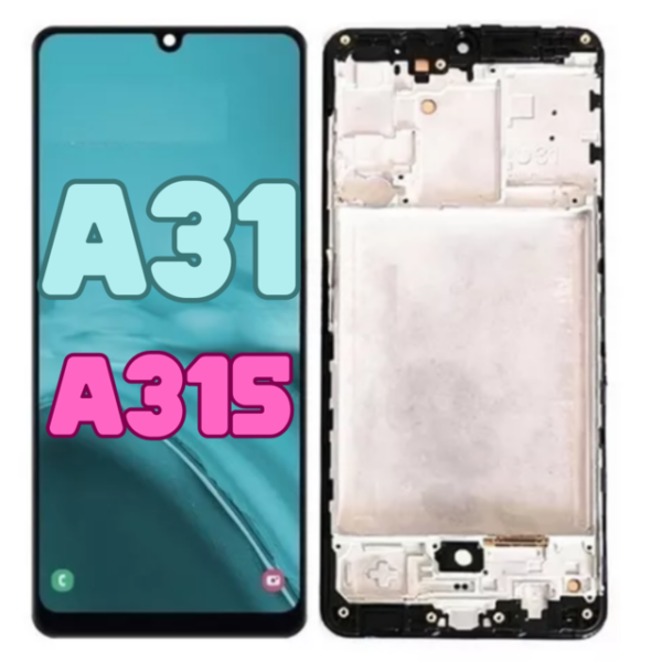 Modulo Samsung A31 c/marco