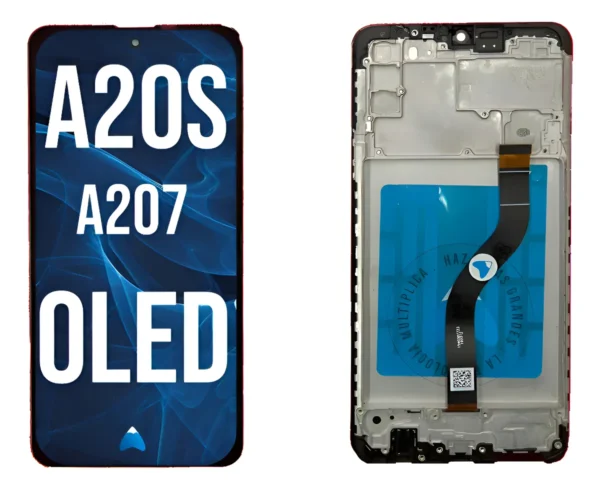 Módulo Samsung A20s con marco