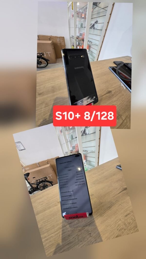 Celular reacondicionado s10+ 8/128