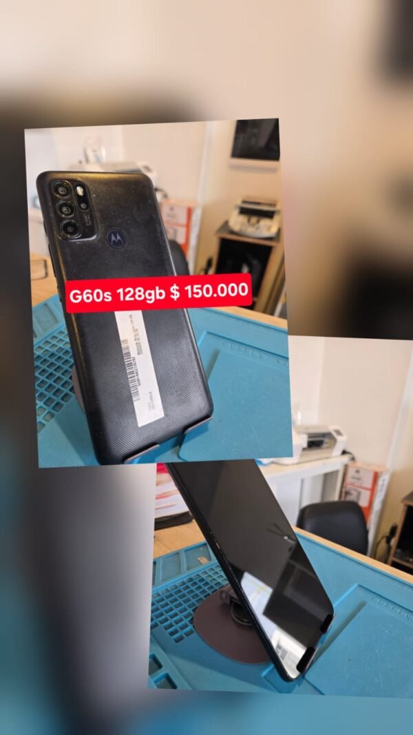 Celular reacondicionado G60S 128GB